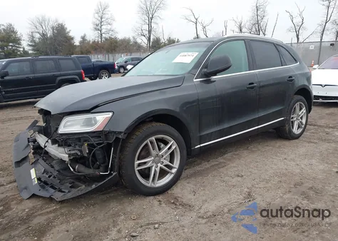 2013 Audi Q5 2.0T Premium z USA, uszkodzony, nr VIN WA1LFAFP0DA049408